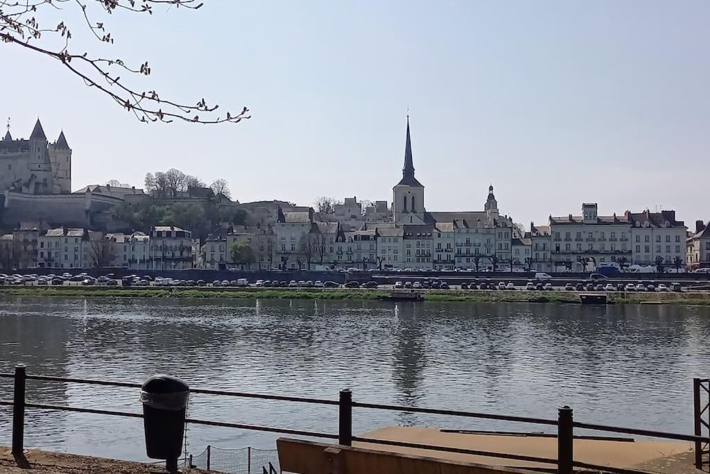 Les Marronniers Appartement Centre Saumur Bord De Loire Exteriör bild